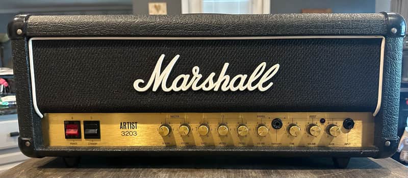 Marshall 3203 30W HEAD 1989 - BLACK image 1