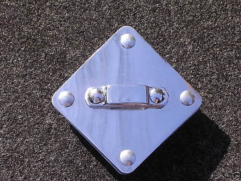 Maxwell Rail Consolette Tom Holder - Slotted Diamond Plate image 1