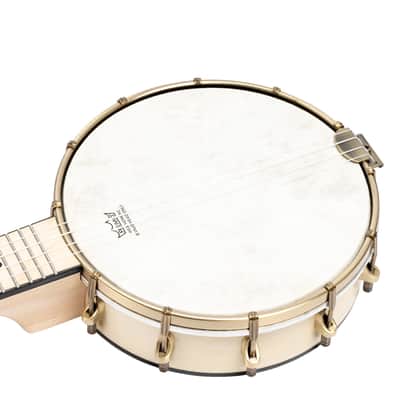 Ortega OUBJE90-MA-L Banjolele Series Maple Body & Neck 4-String Concert Banjolele w/Gig Bag & Pickup For Left Hand Player image 9