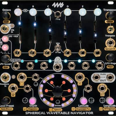 4ms SWN Spherical Wavetable Navigator Black image 1