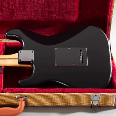 2025 Fender MIJ Japan Limited Hybrid II Noir Stratocaster Black Tweed HSC image 7