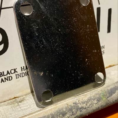 Circa 1958 Fender Stratocaster or Precision Bass guitar neck plate! image 2