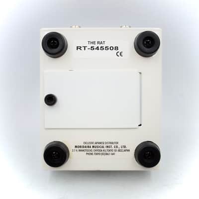 ProCo RAT 2 White Ikebe Original Model Distortion Guitar Effect Pedal 545508 image 4