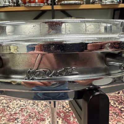 14" x 2,5" Sonor 1960s Teardrop Steel Pancake Snare image 2