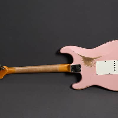 Fender Custom Shop Stratocaster 1959 Heavy Relic Shell Pink R119126 image 4