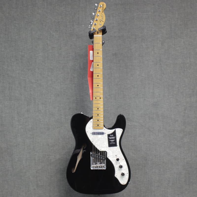 Fender Vintera II 60s Thinline Telecaster- Black image 1