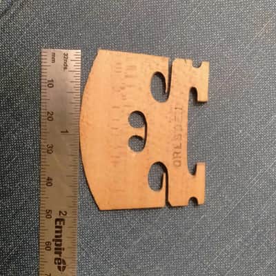 Dresden Violin Bridge (Vintage, NOS) 4/4 Full Size image 8