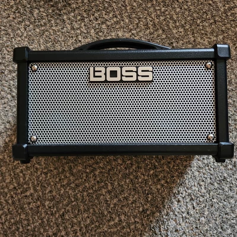 Boss Dual Cube LX 10-Watt 2x4" Stereo Digital Modeling Guitar Combo 2022 - Present - Black image 1