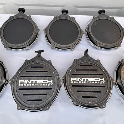 Pintech Lot of 7 10" Mesh / standard Electronic Pads Custom paint image 5