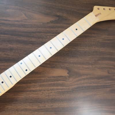 Banana Headstock Maple Guitar Neck Fits ESP & Kramer #1 Baretta Dinky 1984 Pacer Possibly Gibson Explorer Body Shapes As well + Many Models Floyd Rose image 1