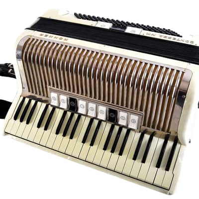 Immagine Rare Old/ Vintage German Made Top Quality Piano LMMM Accordion Hohner Contessa IV M - 120 bass, 12 switches + Hard Case&Straps-Youtube VIDEO - 11