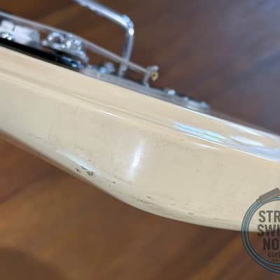 Guyatone LG-150T Guitar, “Mosrite” Offset, White, 1968 Vintage, RARE image 15