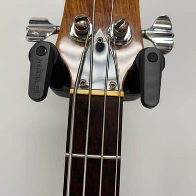 Vintage BC Rich USA Mockingbird 4-string electric bass guitar neck through body with Original Case Early 1980's image 5
