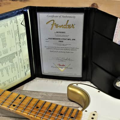 Fender Custom Shop Postmodern Stratocaster Journeyman Relic - Aztec Gold image 16