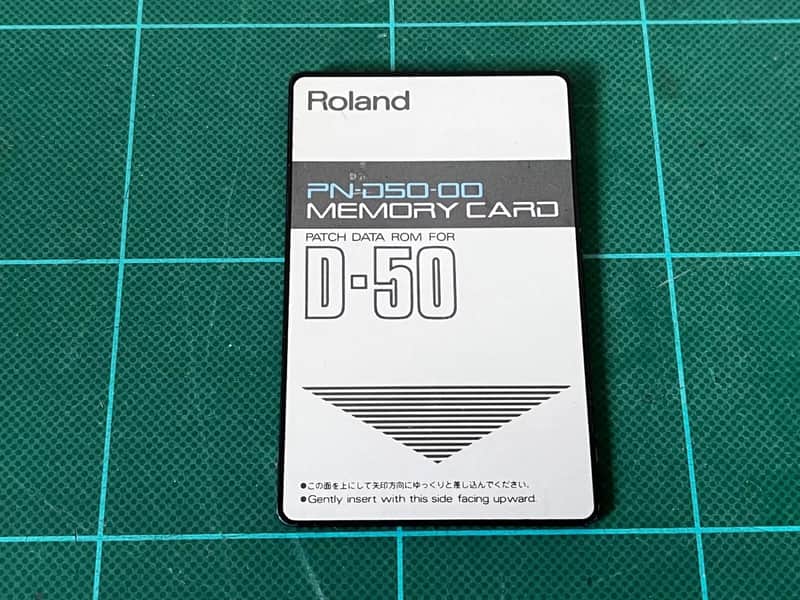Roland PN-D50-00 PATCH DATA ROM for D-50, D-550 image 1