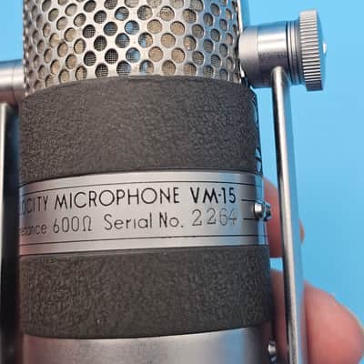 ☆Vintage 1960s Aiwa VM-15 *Serviced* Ribbon Microphone - Bi-directional RCA 77 Like Design Clone image 13