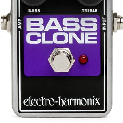 Electro-Harmonix Bass Clone Nano Analog Chorus - Purple/Black image 1