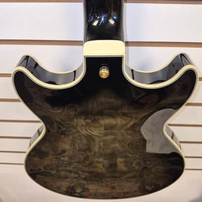 Ibanez AM93 TKS 5B-01 Trans Black Semi-Hollow Electric Guitar image 8