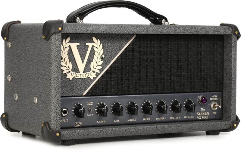 Victory Amplification VX The Kraken MkII 50-watt Tube Amplifier Head - Compact Sleeve image 1