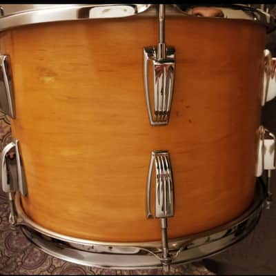 Ludwig 9x13 Six Ply tom Late 70s-early 80s - Thermogloss Natural Maple image 5