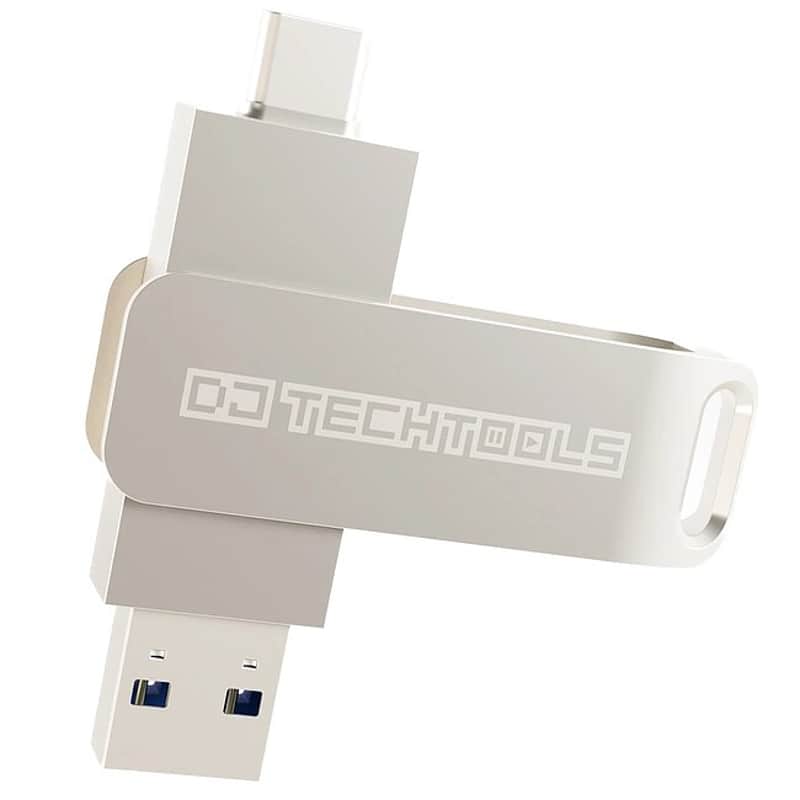 DJ TECHTOOLS Chroma Drive USB A/C Chrome 256GB Speicherstick image 1