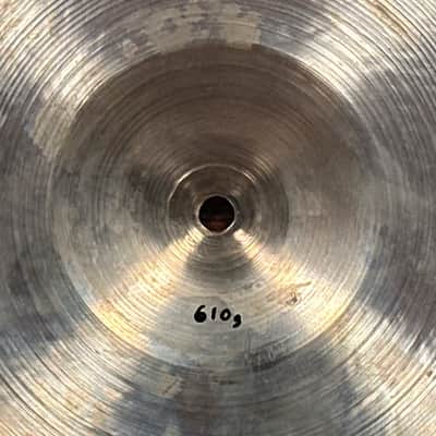 14" Zildjian A 1940s-1950s Trans Stamp THIN Hi-Hat Cymbal Pair 610g/642g *Video Demo* image 6