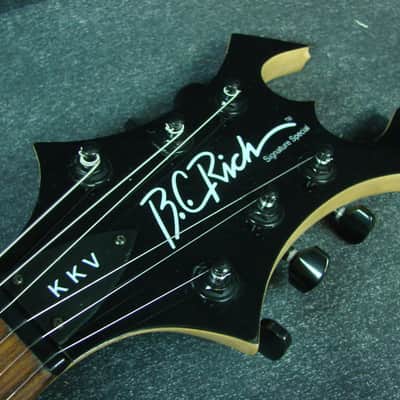 B.C. Rich Signature Special MMVTF KKV Slayer Kerry King Flying V Electric Guitar image 8