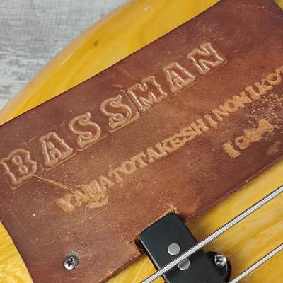 1973 Greco JB-500N "The Bassman" Jazz Bass (Natural) image 3