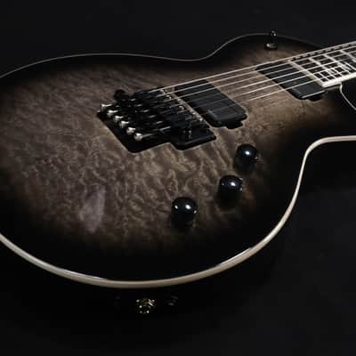 ESP-E-II Eclipse FR Electric Guitar - Charcoal Burst 253 USED MINT image 2