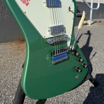 Vintage!  1967 Gibson Firebird Non-Reverse - Inverness Green Refinish image 24