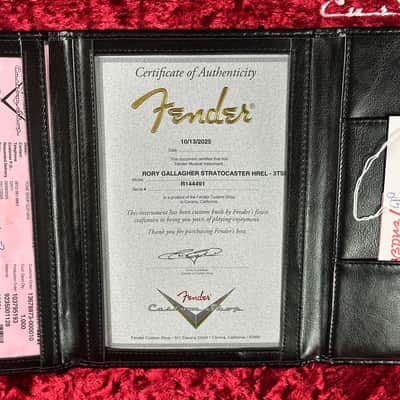 Fender Custom Shop Rory Gallagher Stratocaster Heavy Relic 3 Tone Sunburst w/case R144491 image 10