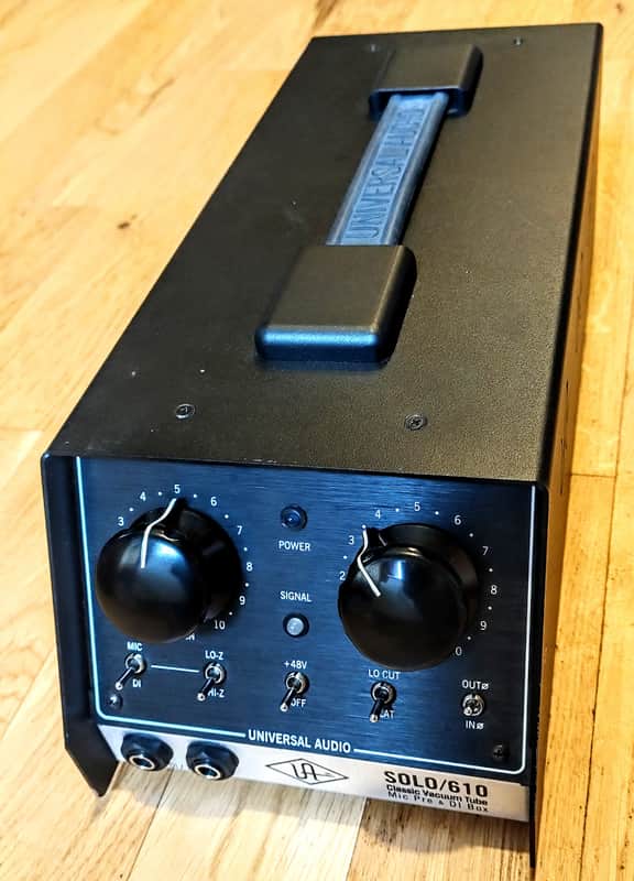 Universal Audio SOLO/610 Tube Mic Preamp & DI 2023 – Excellent, Original Box image 1