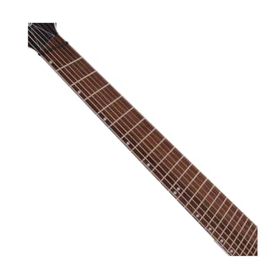 Jackson X Series Soloist Arch Top SLATX8Q MS - Trans Black Burst w/ Laurel FB image 3