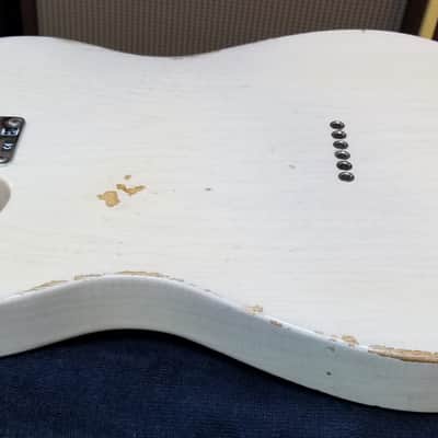 used 2018 Fender Custom Shop '54 Telecaster Relic in Aged White Blonde, Excellent Condition with OHSC! image 14