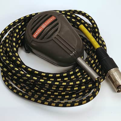 Custom Shure EM10a CB Radio Mic 1950’s Vintage Lo-Fi CB Radio Mic - Green image 1