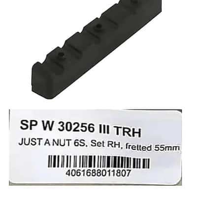 Warwick 6 string wide neck bass plastic nut 55mm part# SPW30256III TRH image 1
