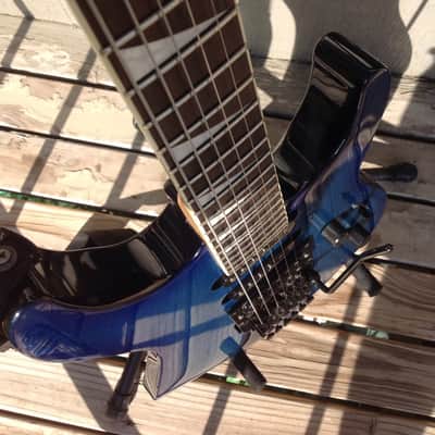 Jackson DX1 1997 Trans Blue image 7