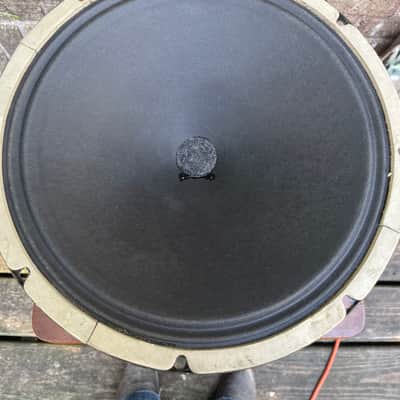 Jensen Vintage alnico 5 pm 12” 8 ohm guitar speaker. P12S. Great shape/tone! 1960 - Chrome image 4