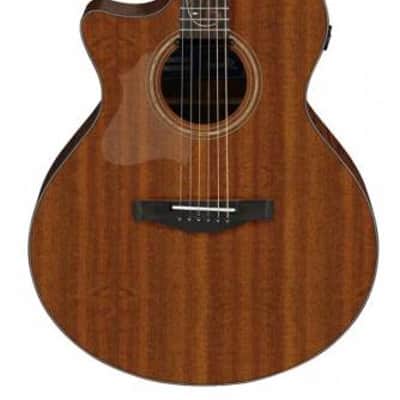 Ibanez AE295LLGS Left-Handed AE Body Acoustic Guitar (Natural Low Gloss) image 2