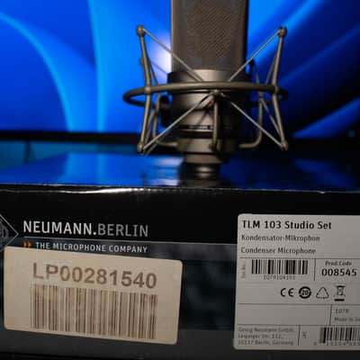 Neumann TLM 103 Studio Set with EA1 Shockmount 2003 - Present - Nickel image 5