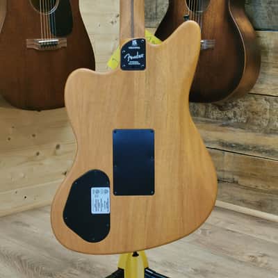 Fender American Acoustasonic Jazzmaster - Ebony Fingerboard, Natural, Used image 8
