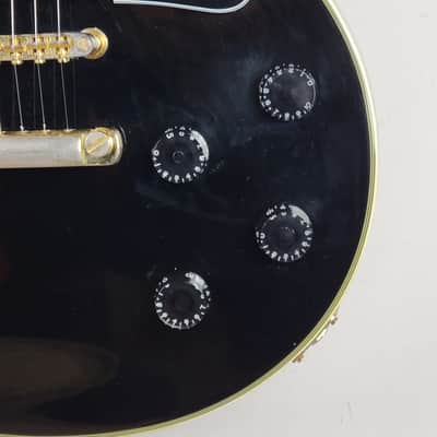1989 Epiphone Black Beauty 1957 Style Les Paul Custom Modified - Ebony, Made in USA? (First Year Prototype?) image 20