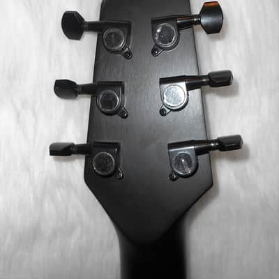 Glen Burton GE47-BK 2020 Satin Black Ak47 Machine Gun Electric Guitar image 9