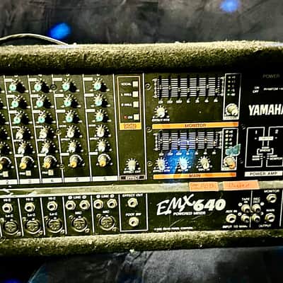 Yamaha EMX 640 Mid 2000s - Black image 2