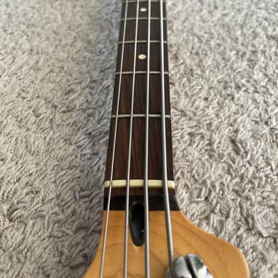 Fender FSR Jazz Bass 2004 MIM Special Edition Deluxe Natural Ash 4-String Guitar image 10