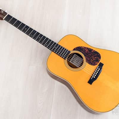 2010 Martin D-28 Marquis Herringbone Dreadnought Pre-War-Spec Adirondack Top, Near-Mint w/ Case & Tags image 14