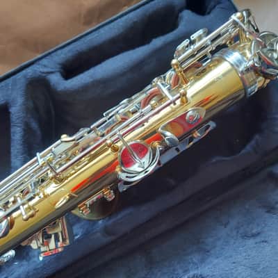 Cecilio Mendini HMAS-LN alto saxophone Brass image 12