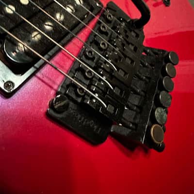 Kramer USA Stagemaster Custom 1987 - Flip Flop Pink - with OHSC image 12