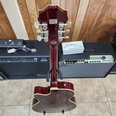 Epiphone Emperor Swingster with Rosewood Fretboard 2014 - 2019 - Wine Red image 11