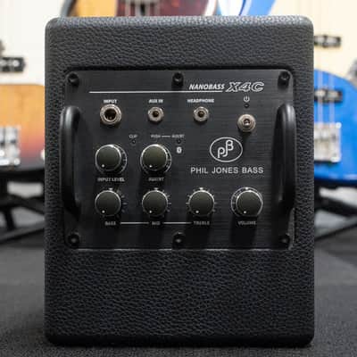 Phil Jones X4-C Nanobass Combo Amp Black Single channel 35 Watt Multi Instrument Combo Amp image 8